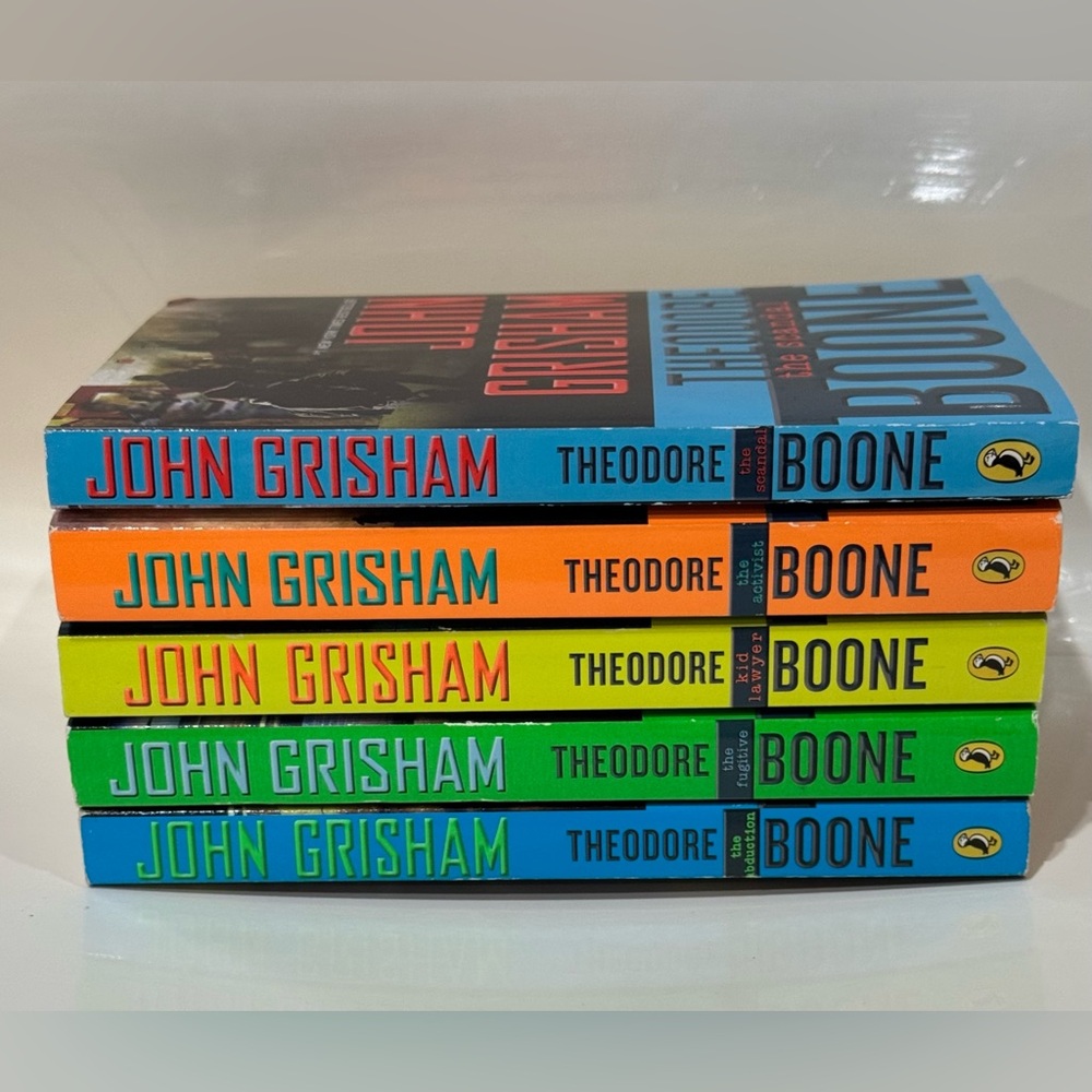 Lot of 5 Theodore Boone PB Books By John Grisham